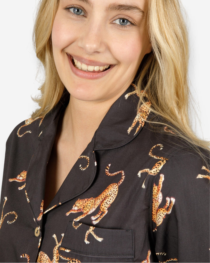 Womens black pyjamas