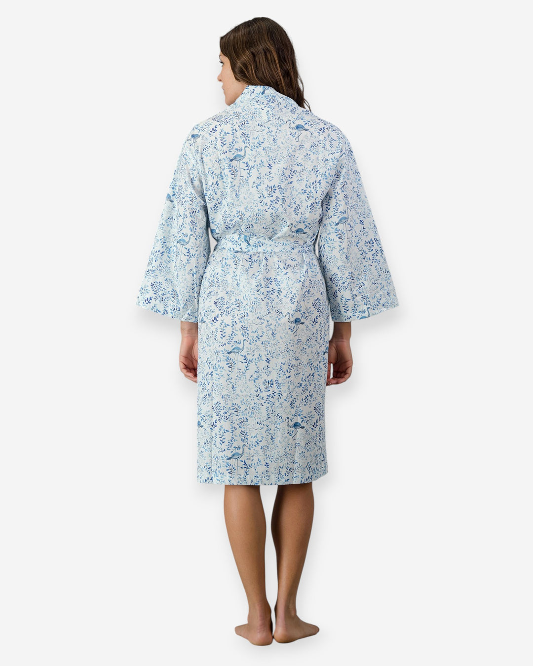 Womens blue kimono