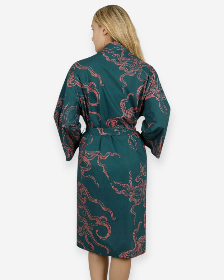 Kimono - Octopus Pink