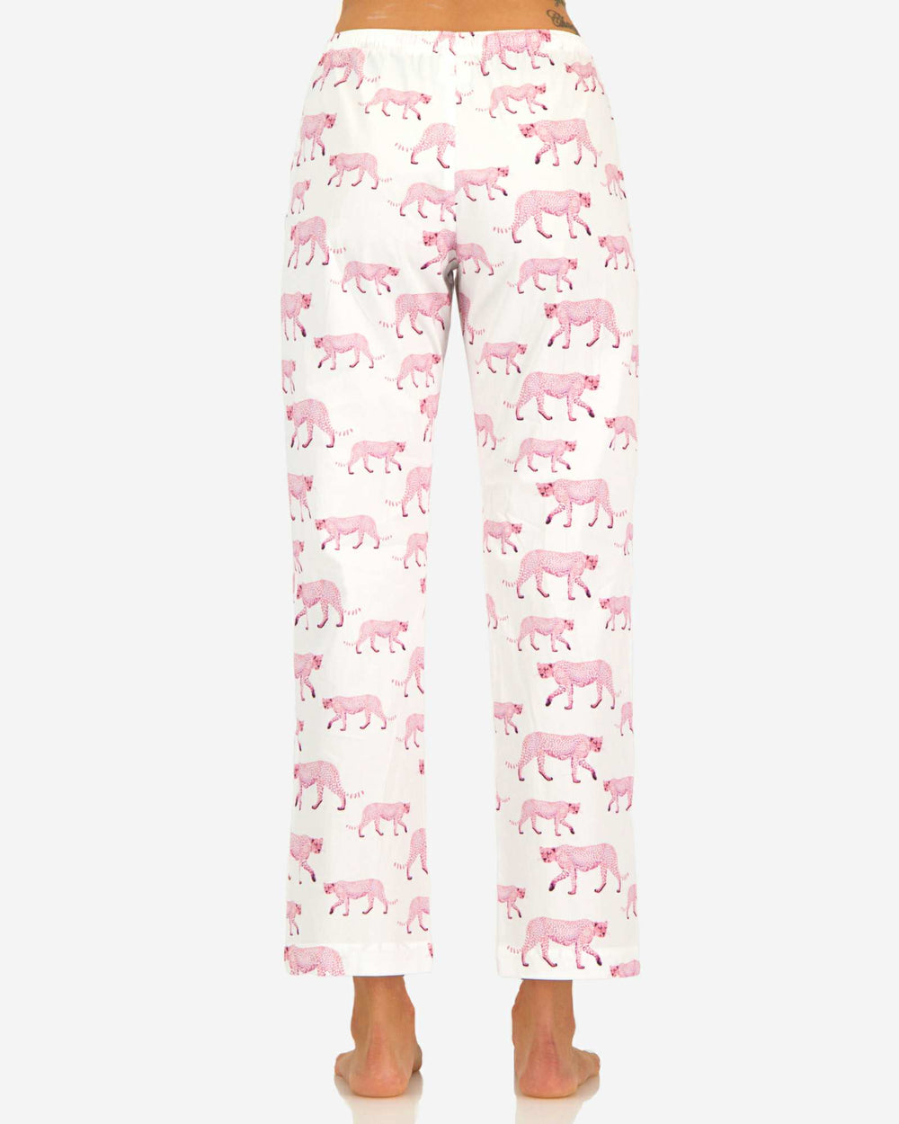 Womens lounge pants - Pink Cheetah