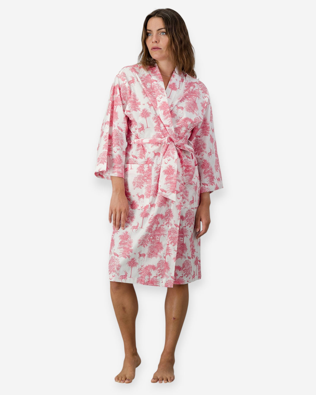 Womens Pink kimono