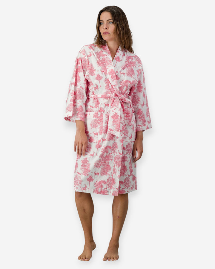 Womens Pink kimono