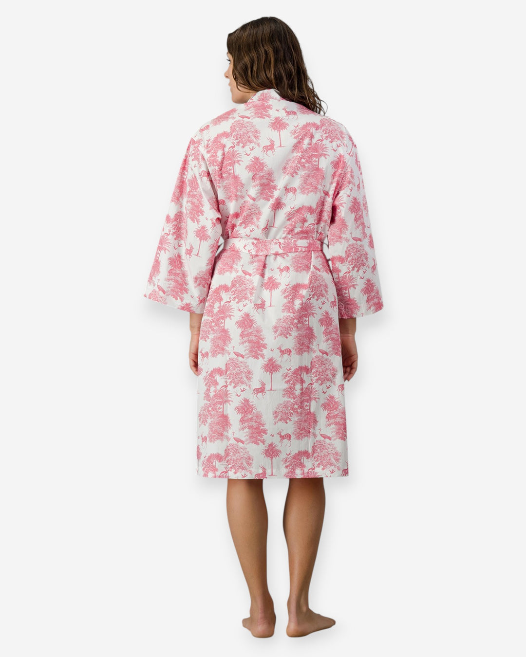 Womens Pink kimono