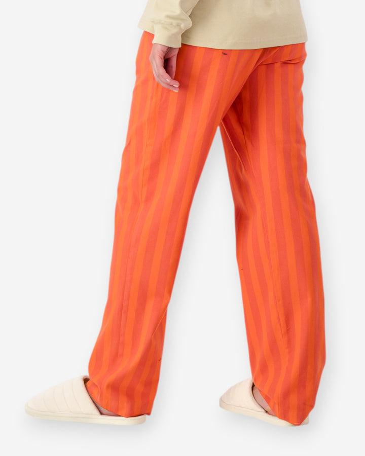 Damen Flanell Pyjamahose – Yoko Red