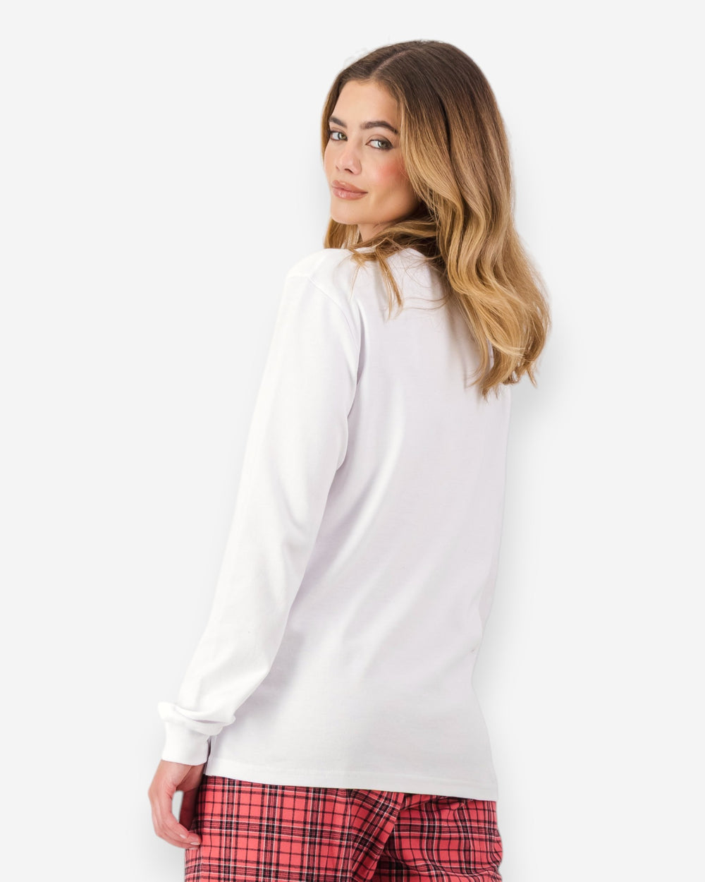 Womens white henley shirt