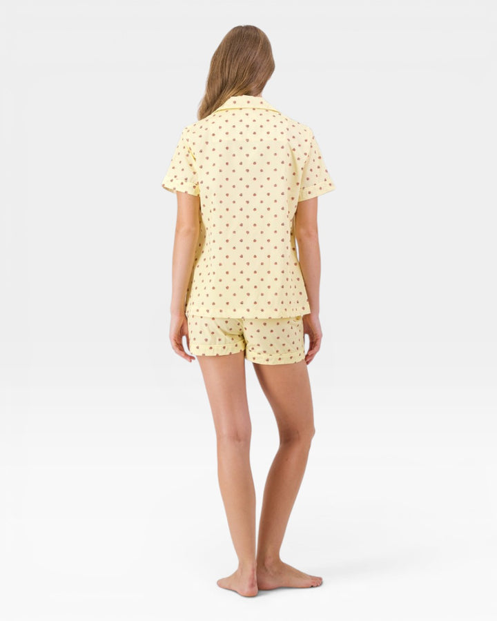 Kurzer Damen-Schlafanzug – Coccinelle Soleil