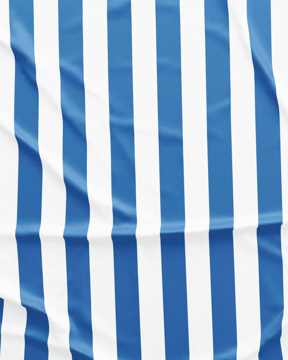 Men's boxer shorts - Blue white beach stripe