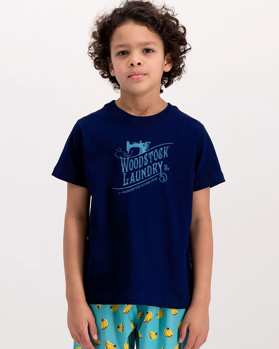Tee-Shirt Enfant - Logo Blue On Navy 