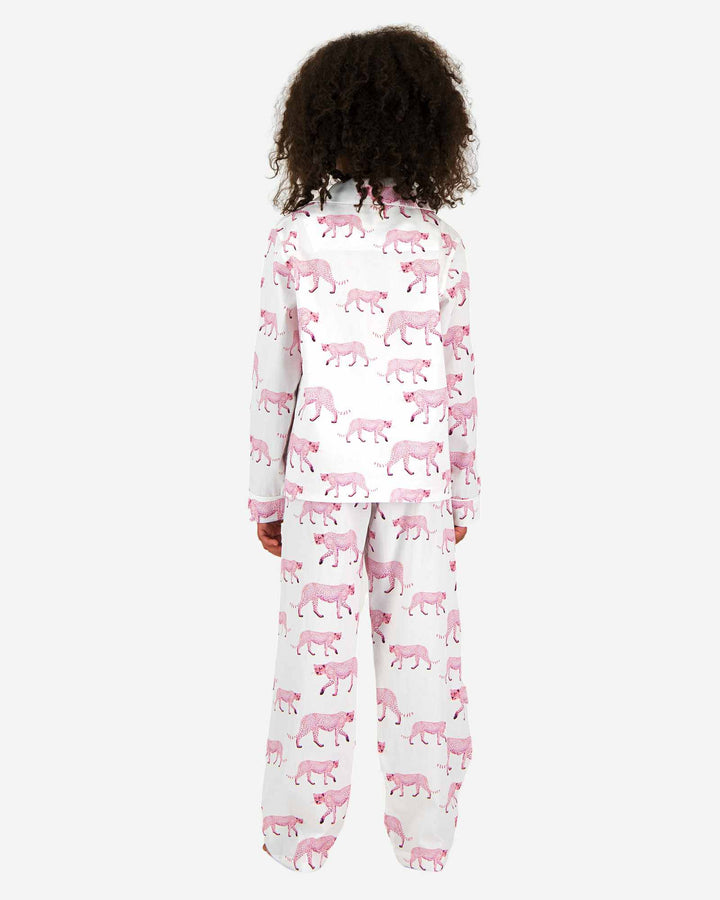Girls pyjamas - Pink Cheetah