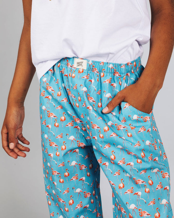 Kids' Lounge Pants & Pyjama Bottoms - Flamingo Blue