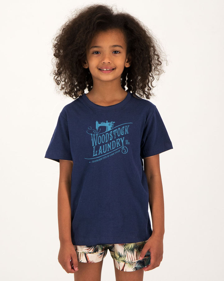 Tee-Shirt Enfant - Logo Blue On Navy 